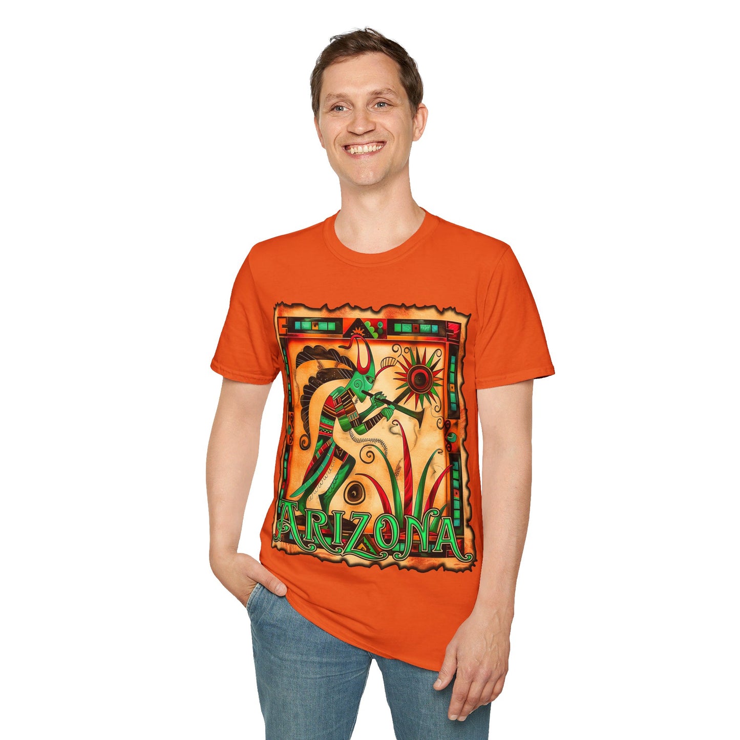 "Jaden Trumpet" Unisex Softstyle T-Shirt from Adobe Dregs Coffee Stash™