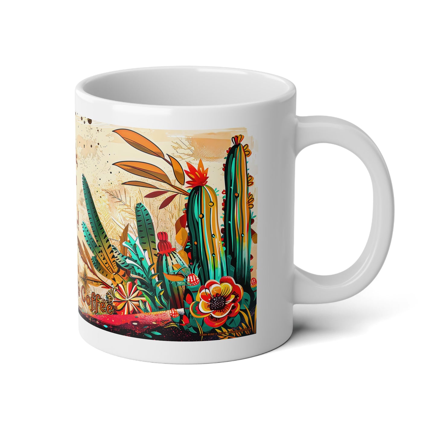"Sin Arte..." - Jumbo Mug, 20oz