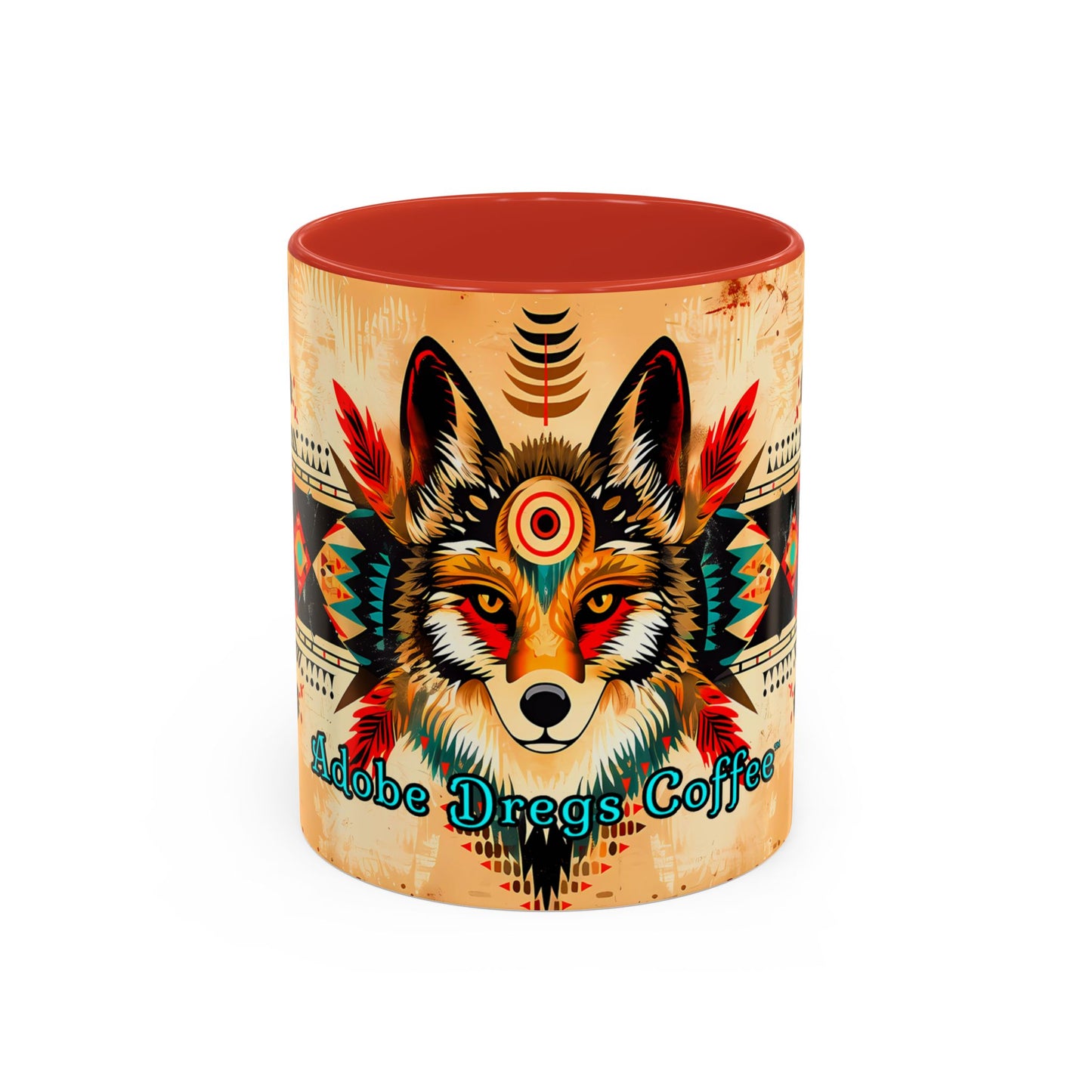 Song of the Wolf Accent Coffee Mug, 11oz from Adobe Dregs Coffee