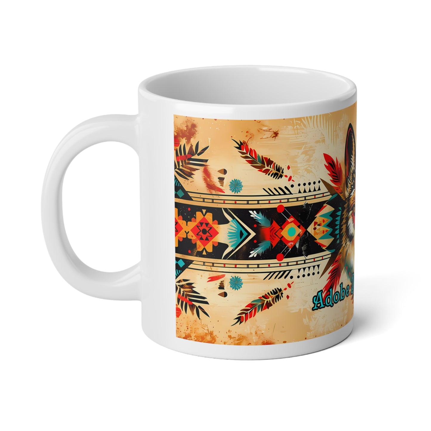 "Song of the Wolf" - Jumbo Mug, 20oz