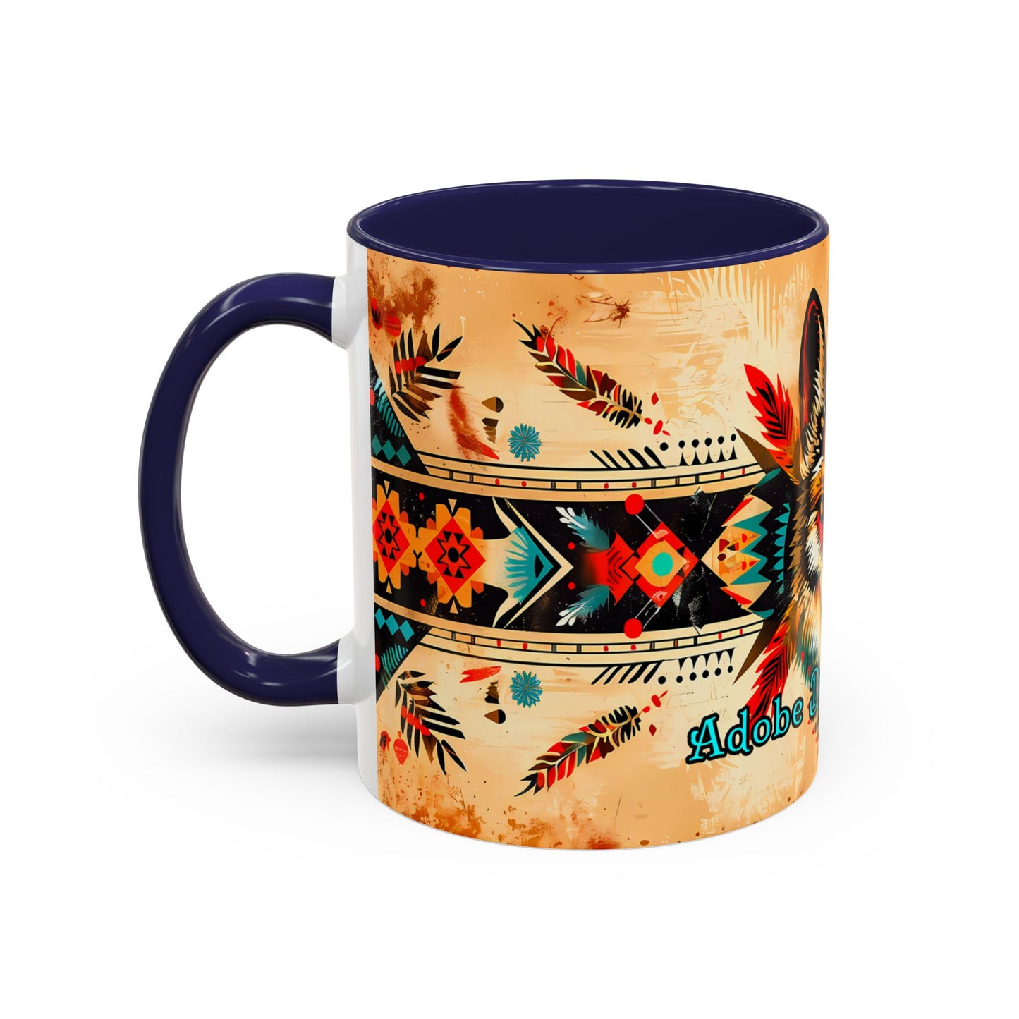 Song of the Wolf Accent Coffee Mug, 11oz from Adobe Dregs Coffee