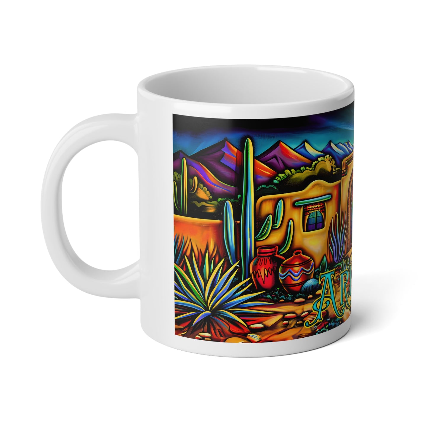 "La Puerta" - Jumbo Mug, 20oz
