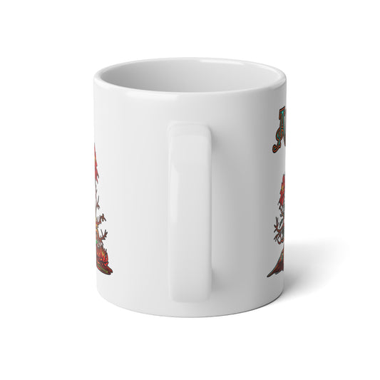 "Arizona Wild" Vibrant Cactus Jumbo Mug - 20oz, Southwestern Style Coffee Cup, Perfect Gift for Plant Lovers, Home Decor, Housewarming