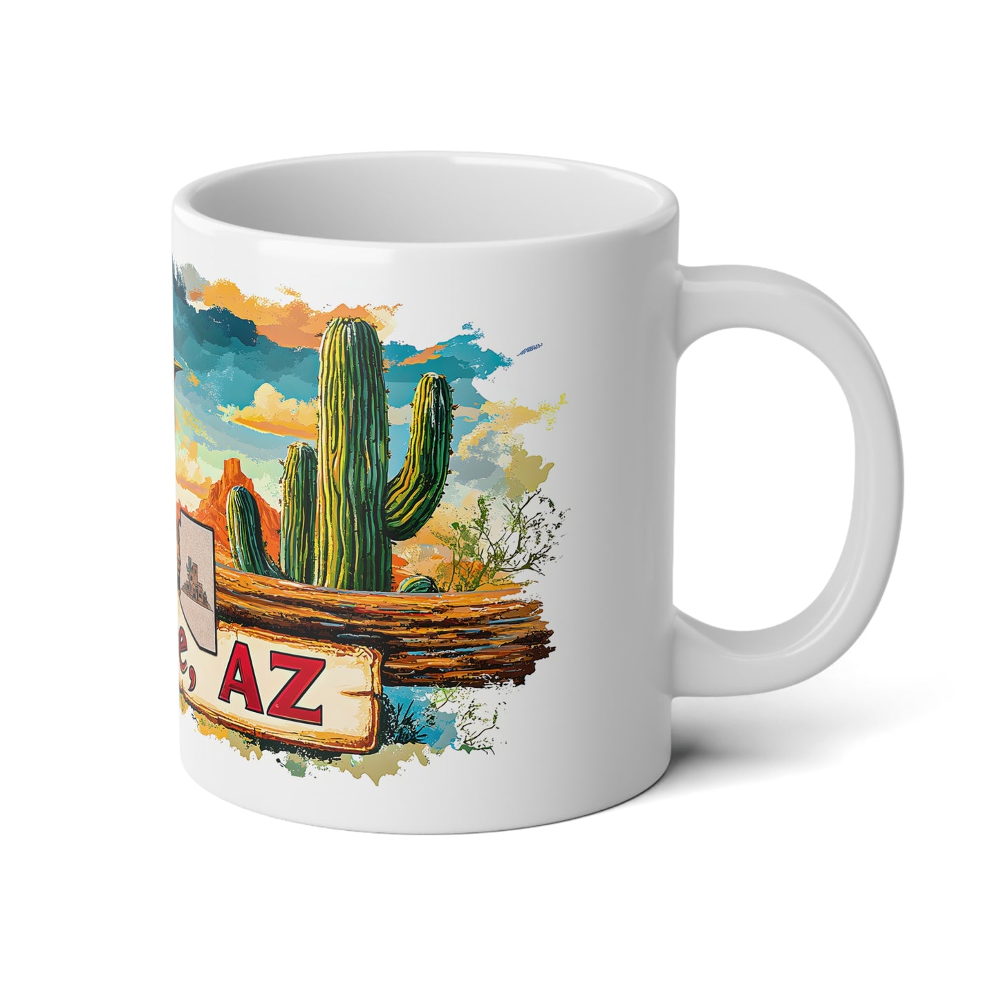 Bisbee, AZ - Jumbo Mug, 20oz